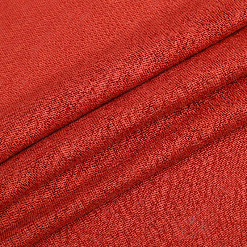 24s Lněný Single Jersey